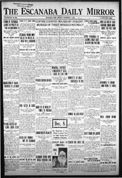 Escanaba Daily Mirror, 1913-12-08