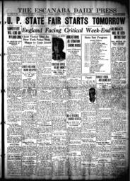 The Escanaba Daily Press, 1931-08-23