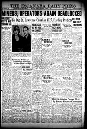 The Escanaba Daily Press, 1926-01-07