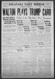 Escanaba Daily Mirror, 1923-10-01