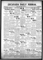 Escanaba Daily Mirror, 1913-01-30