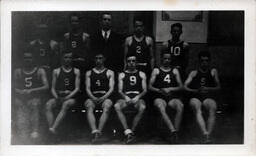 Tom Ross and Basketball Team (2 of 3)