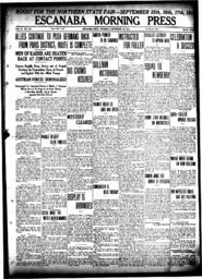 Escanaba Morning Press, 1914-09-10