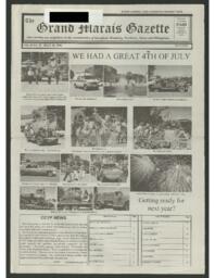 Grand Marais Gazette, 1996-07-18