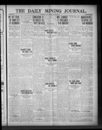 The Daily Mining Journal, 1911-10-30