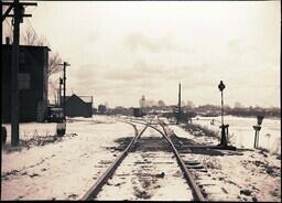 (019-007) Railroad Tracks next to River