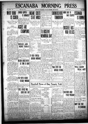 Escanaba Morning Press, 1915-05-30