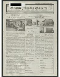 Grand Marais Gazette, 1996-10-03