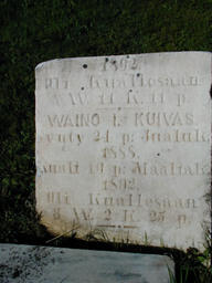 Kuallesaan Gravestone