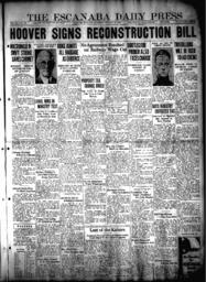 The Escanaba Daily Press, 1932-01-23