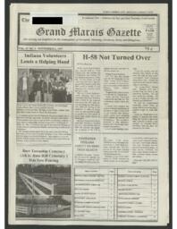 Grand Marais Gazette, 1997-11-06