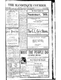 The Manistique Courier, 1899-05-26