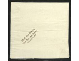 White Pine Copper Company Billionth Pound Commemoration Napkin