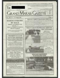 Grand Marais Gazette, 2001-10-04