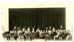 Group Portrait of Early Orchestra (Part of the NMU Historic Photographs Collection)