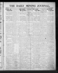 The Daily Mining Journal, 1909-10-11