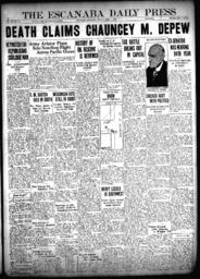 The Escanaba Daily Press, 1928-04-06