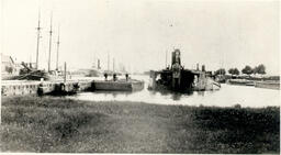 Enlarging approach canal to Soo Locks