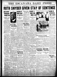 The Escanaba Daily Press, 1928-01-12