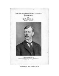 George Shiras III Congressional Campaign Pamphlet