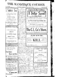 The Manistique Courier, 1899-07-14