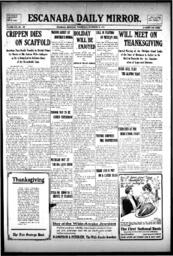 Escanaba Daily Mirror, 1910-11-23