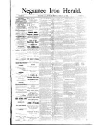 Negaunee Iron Herald, 1888-02-23