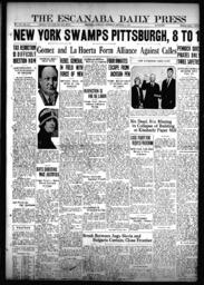 The Escanaba Daily Press, 1927-10-08