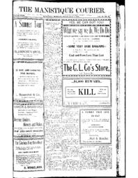 The Manistique Courier, 1899-07-07