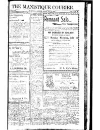 The Manistique Courier, 1898-07-15