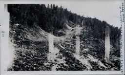 Victoria Dam Pipeline Excavation Looking East from Station 44