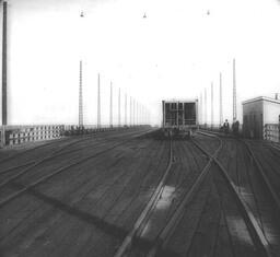 Tracks on Duluth, South Shore and Atlantic Railroad Dock in Marquette, Michigan