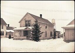 (166-002) Side View of Unidentified House