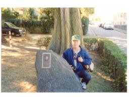 Plaque in Boppard Commemorating Crossing of the Rhine