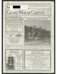 Grand Marais Gazette, 2009-11-19