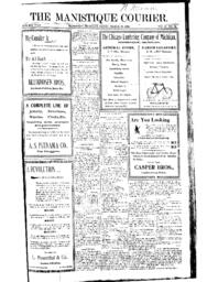 The Manistique Courier, 1898-03-25