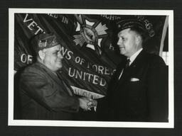 Veterans Shaking Hands