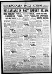 Escanaba Daily Mirror, 1918-09-21