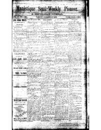 Manistique Semi-Weekly Pioneer, 1892-11-08