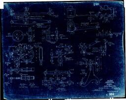 24?x48? Valve Gear Details for Poppet Valve Engine