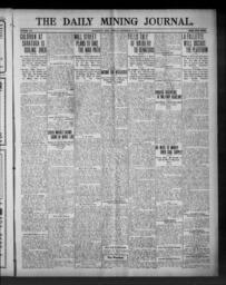 The Daily Mining Journal, 1910-09-27