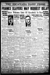 The Escanaba Daily Press, 1924-07-20