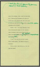 (Box 74-13) People versus Kirk Rewrite Typed Draft with Corrections Chapters 25-37, 1972 (2 of 2)