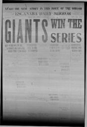 Escanaba Daily Mirror, 1921-10-13