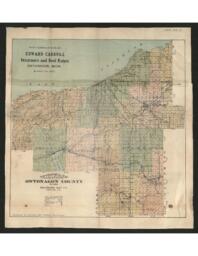 Topographical Map of Ontonagon County, Michigan, 1917