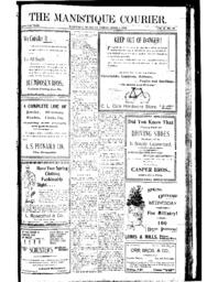 The Manistique Courier, 1898-04-01