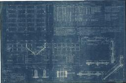 Plans for Reinforced Concrete Mineral Bin for White Pine Mill, Sheet 3