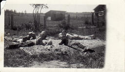 Children Laying on the Ground