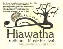 Hiawatha Music Festival Program, 2011