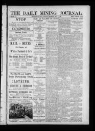 The Daily Mining Journal, 1888-05-21